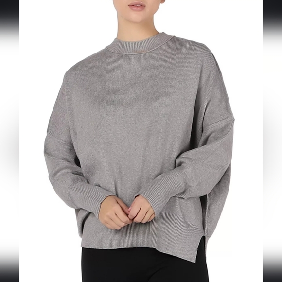 BLACK TAPE Ruby Tunic Sweater XS/S in TAUPE MELANGE - Picture 1 of 6